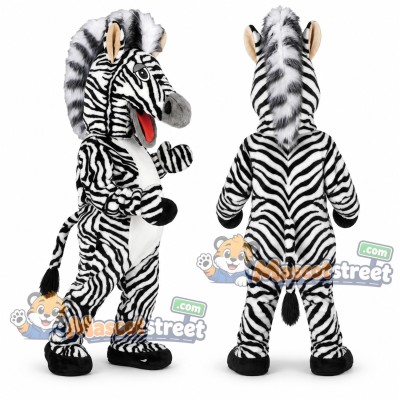 Zebra Mascot Costume